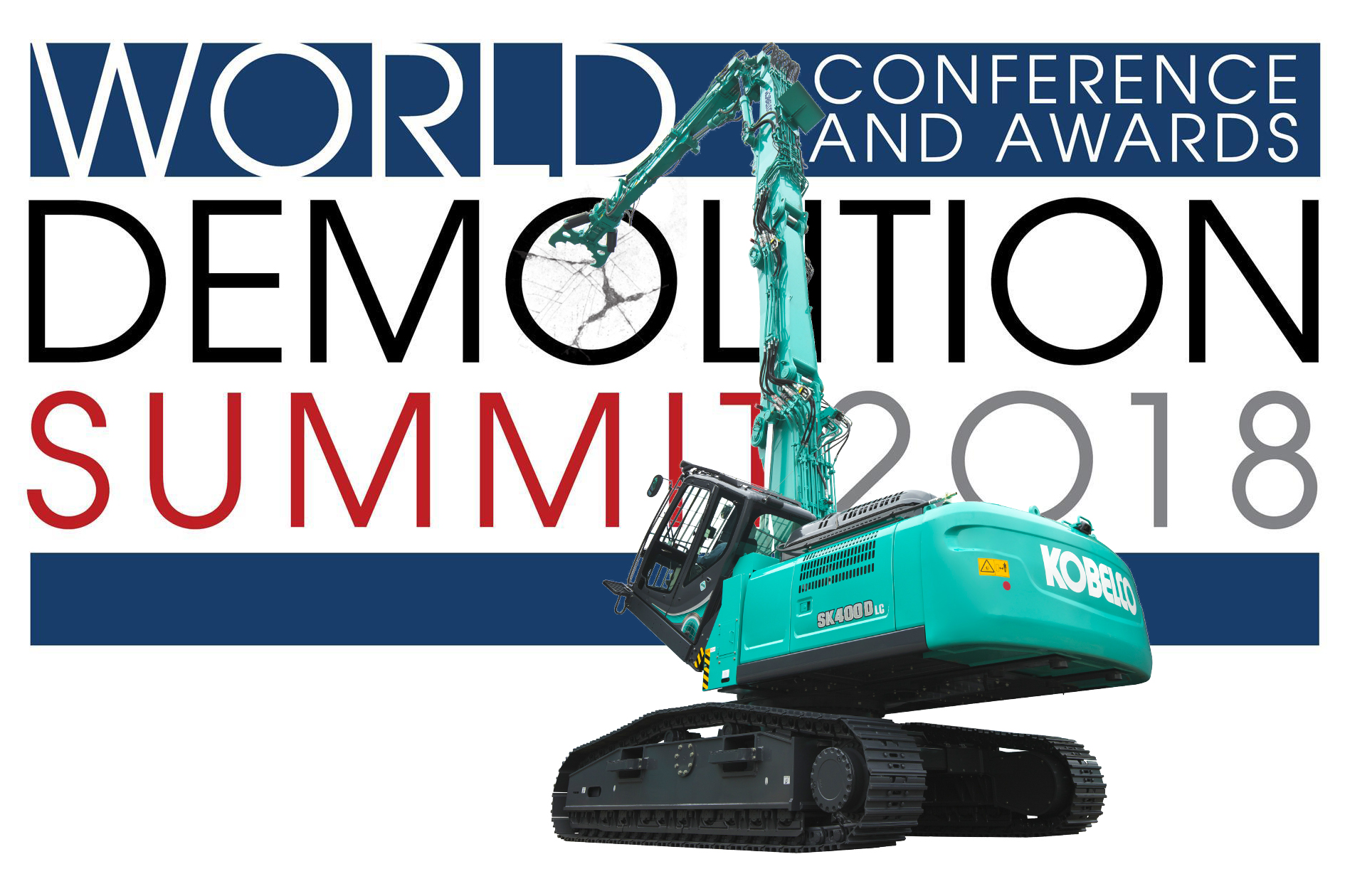 Kobelco attending World Demolition Summit as a Bronze Sponsor for the second time