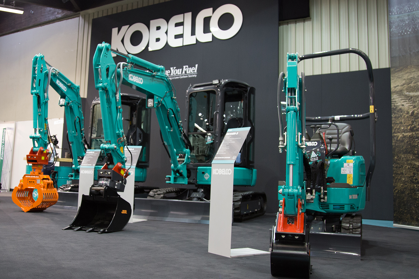 Kobelco to showcase smaller-capacity excavator range at Galabau